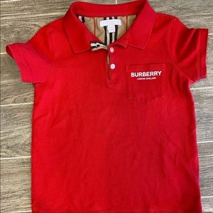 Authentic Boys Burberry Polo